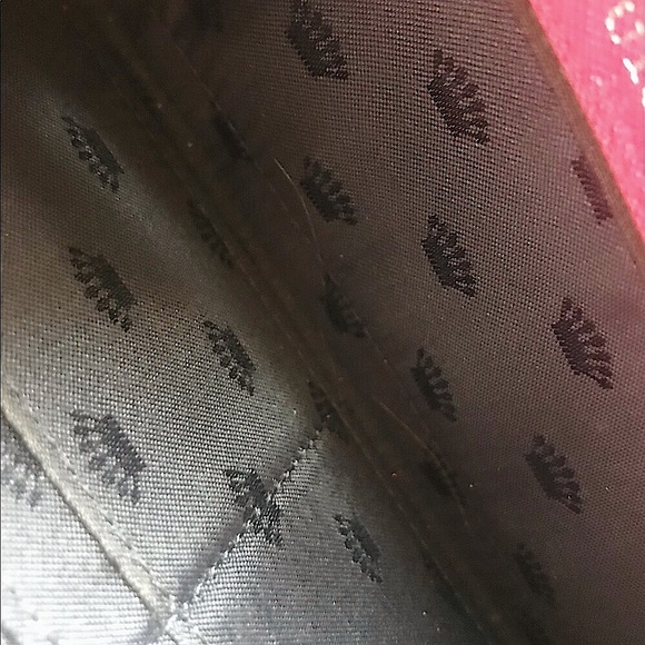 🆕🔥JUICY COUTURE REAL LEATHER&SUPER CHIC&TRENDY PRETTY PINK&GOLD HARDWARE NWOT - Picture 13 of 15